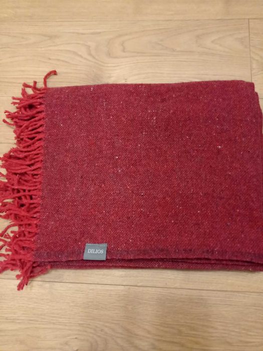 Одеало с вълна DILIOS "TEXAS" червено