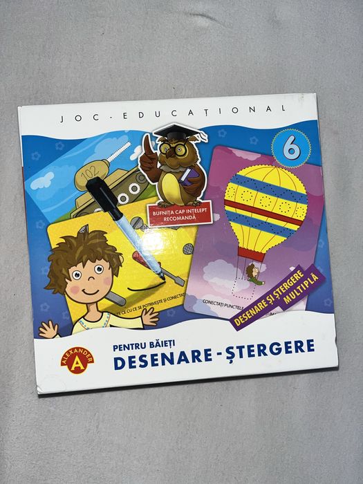Joc "sterge si scrie"