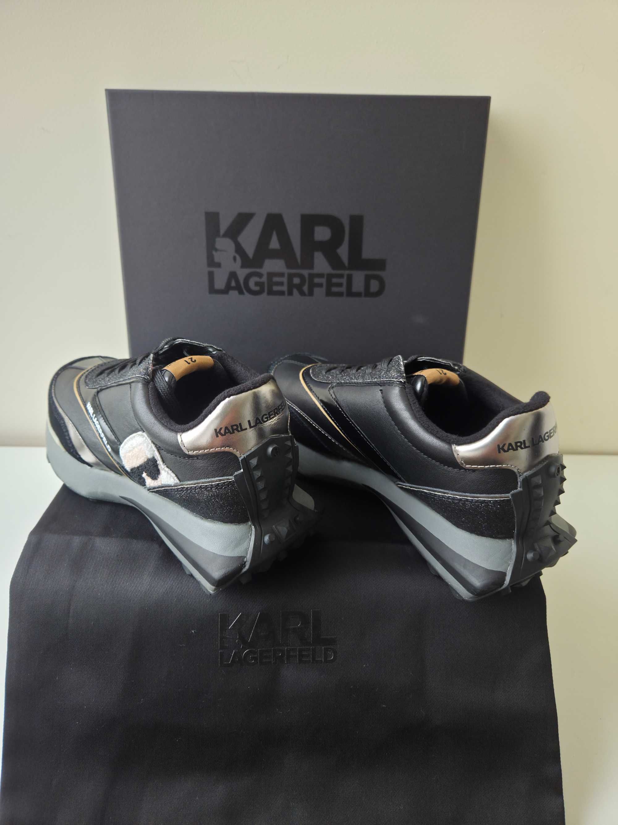 Дамски спортно-елегантни обувки Karl Lagerfeld.