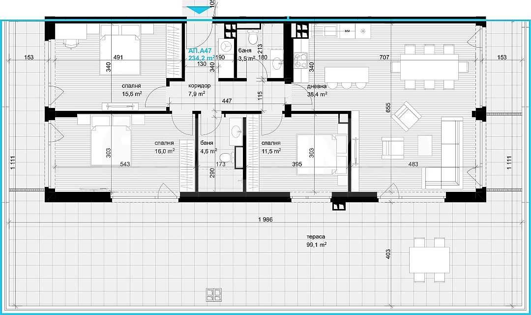 Продава се Четиристаен апартамент в Варна, Гръцка махала - 269 кв.м за 964 €/кв.м - Снимка #1