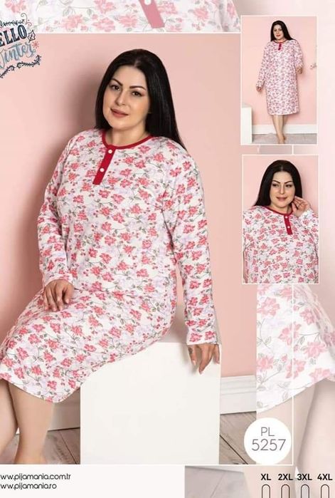 Ca dou Camasi de noapte .nr mari