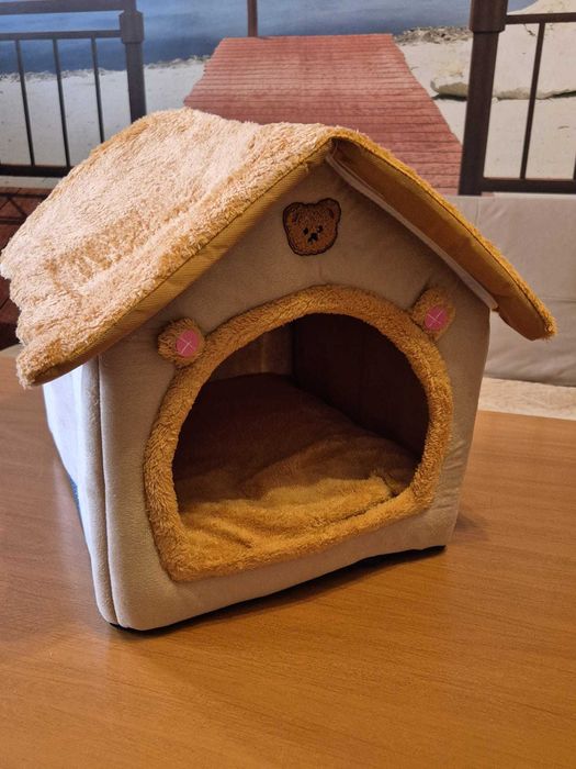 Casuta Cloud Comfort Culcus animale / pat Caini si pisici Large NOUA