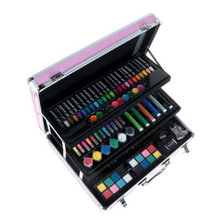 Комплект за рисуване в куфар 158 части