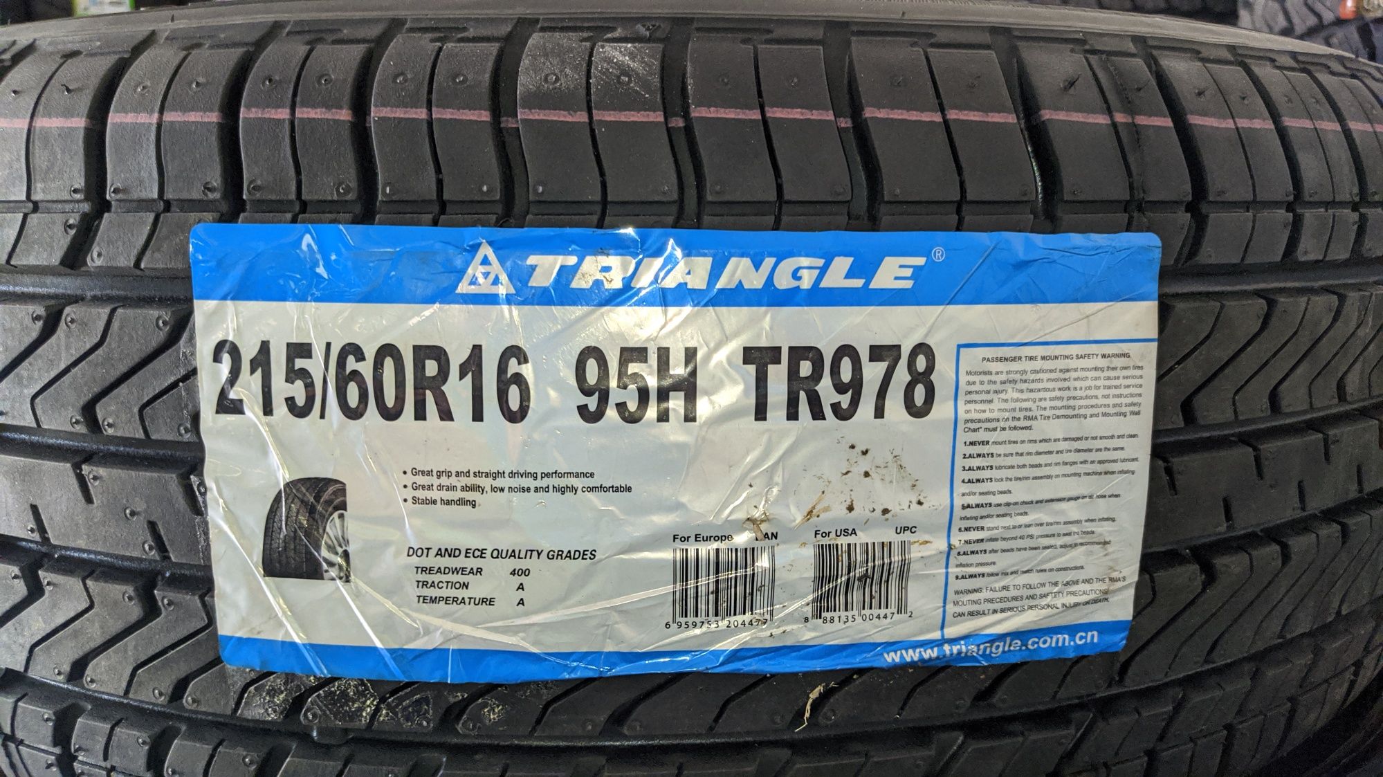 215/60R16 Triangle