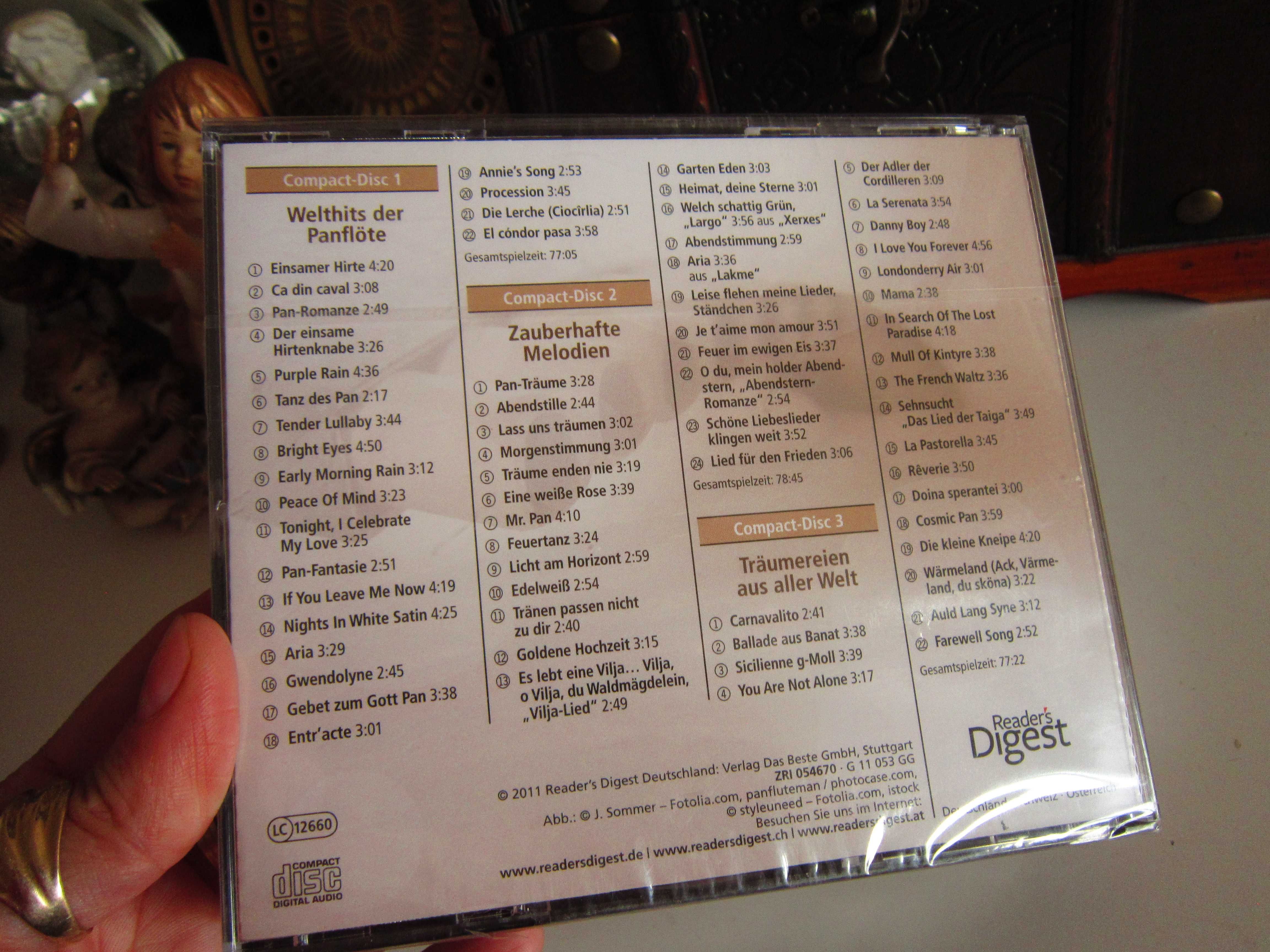 muzica Perle la Pian 3CD si Nai 3CD sigilate,Germania 2012 cadou rar