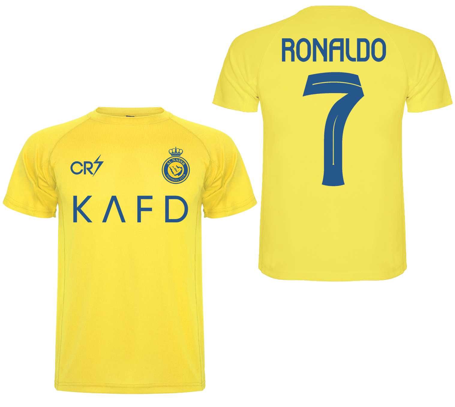 DRI-FIT футболни тениски RONALDO РОНАЛДО AL NASSR Име и номер по ИЗБОР