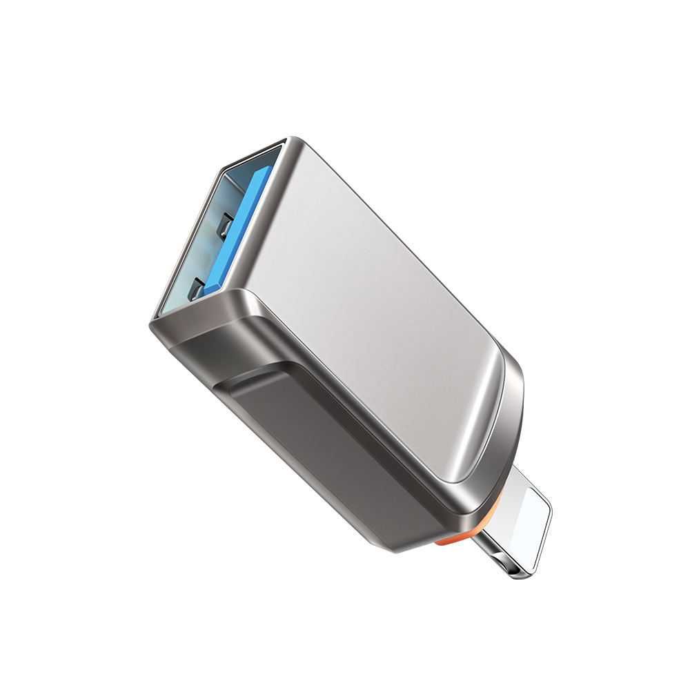 OTG Lightning към USB 3.0 за свързване на флашка към IPhone