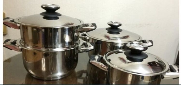 Кастрюли Aura новые