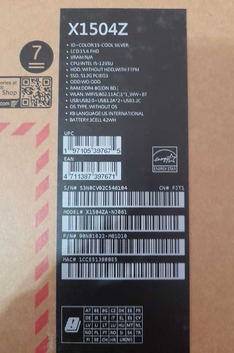 Asus Vivobook - Dasturlash va Ofis uchun IDEAL