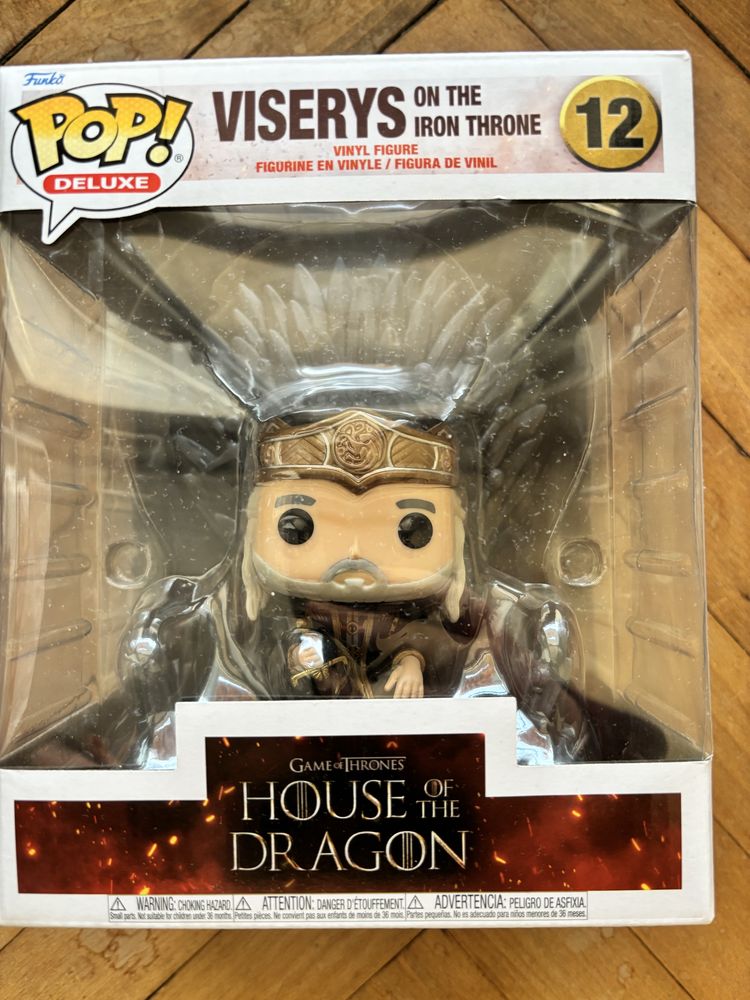 FUNKO POP House of the dragon game of thrones Viserys iron throne