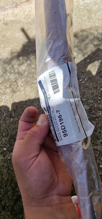 Никелирана лайстна за задна броня (лява) за пасат Б7,чисто нова.