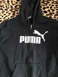 Hanorac Puma Negru Cu Fermoar