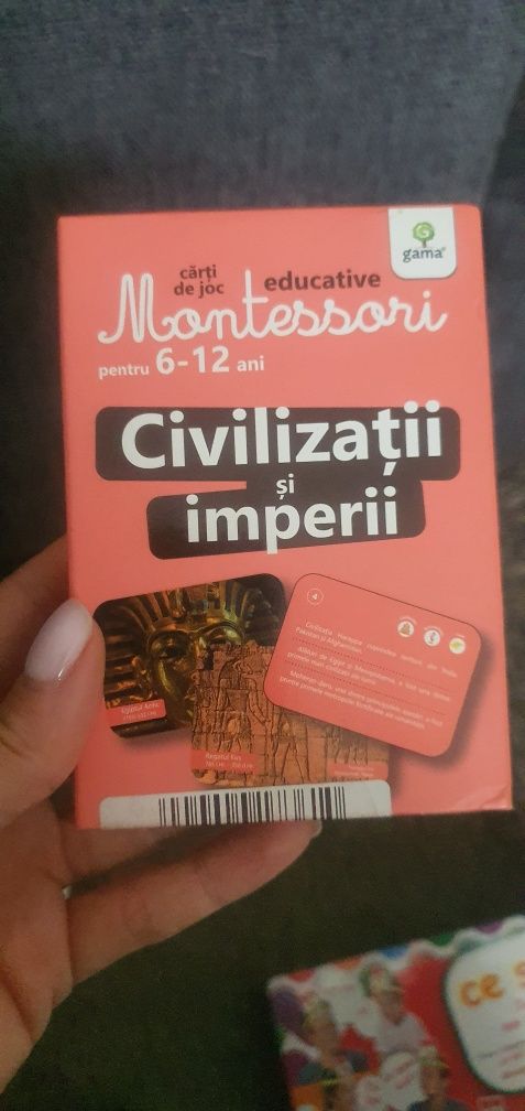 Carti educative Montessori