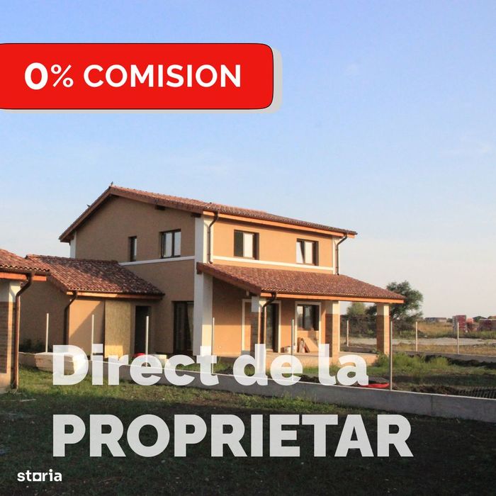 Casa Individuala, P+1 in Sacalaz, 10 min de Timisoara - PROPRIETAR!