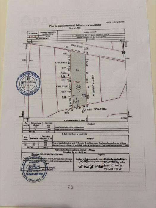 Casă de vanzare în Alparea