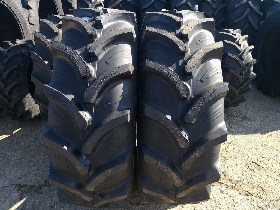 Cauciucuri noi 420/70 R28 anvelope radiale OZKA garantie 2 ani factura