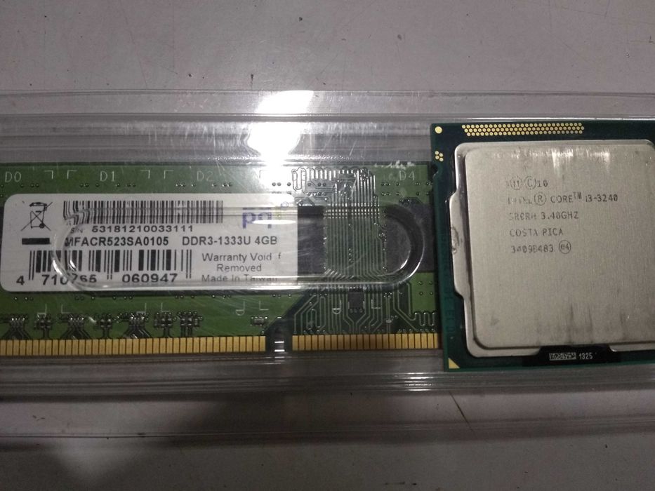 Процессор i3 3240 и озу