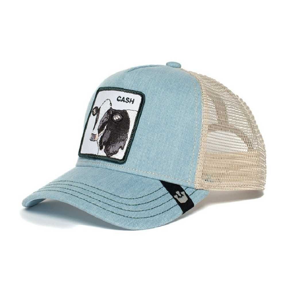 Sapca Goorin Bros trucker cash cow albastru (E)