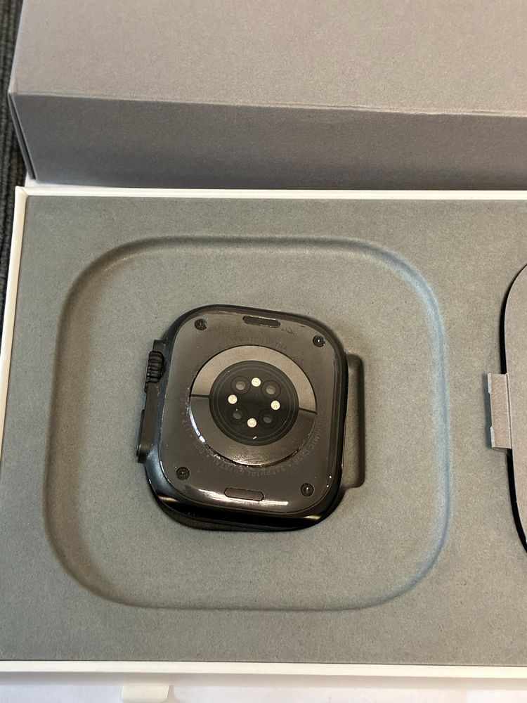 КАТО НОВ 49mm Apple watch Ultra 2 CEL Гаранция iStyle 2027г. Black