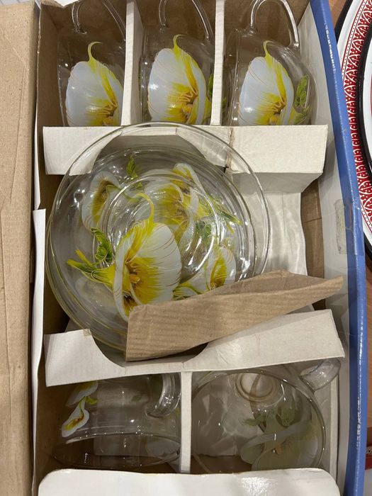 Продам чайный сервиз, производство Казахстан, новые, цена -10 000 тг