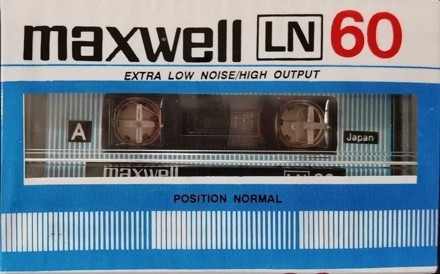 Нови запечатани празни Аудио Касетки - Maxwell LN60