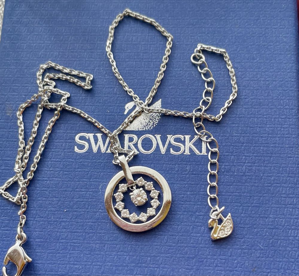 Колие Swarovski, висулка Swarovski