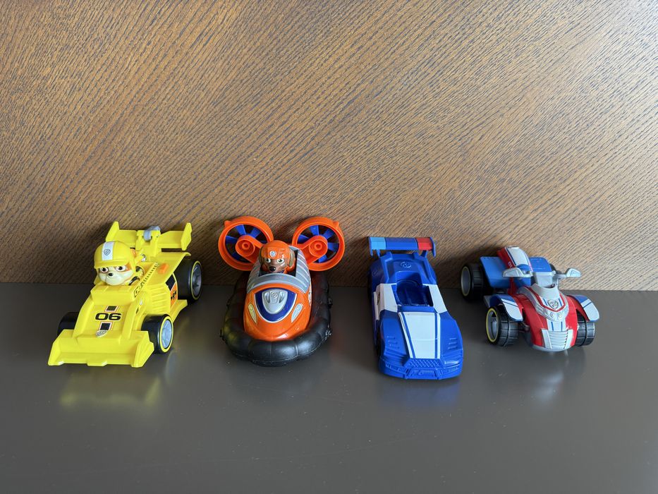 Детски метални колички Пес патрул, Пламъчко, Трансформърс