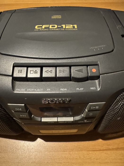 Radiocasetofon Sony