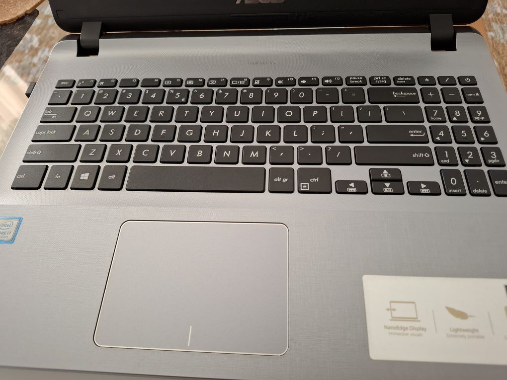 Laptop VivoBook ASUS 15 X507UAR, Intel Core i7, RAM 16 Gb, SSD 512 Gb
