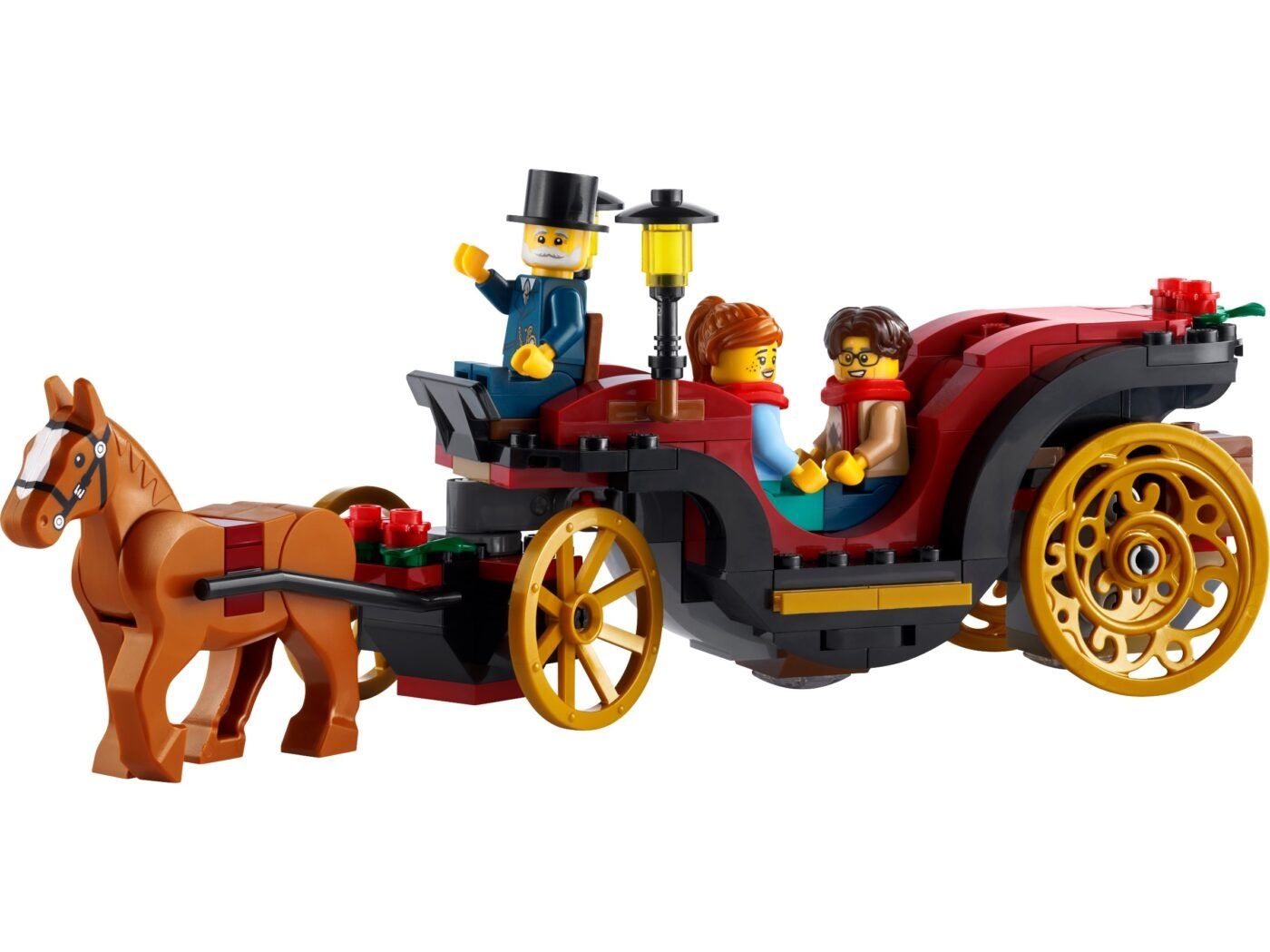 Lego 40603 Зимна разходка с карета и 40604 Коледен комплект декорации