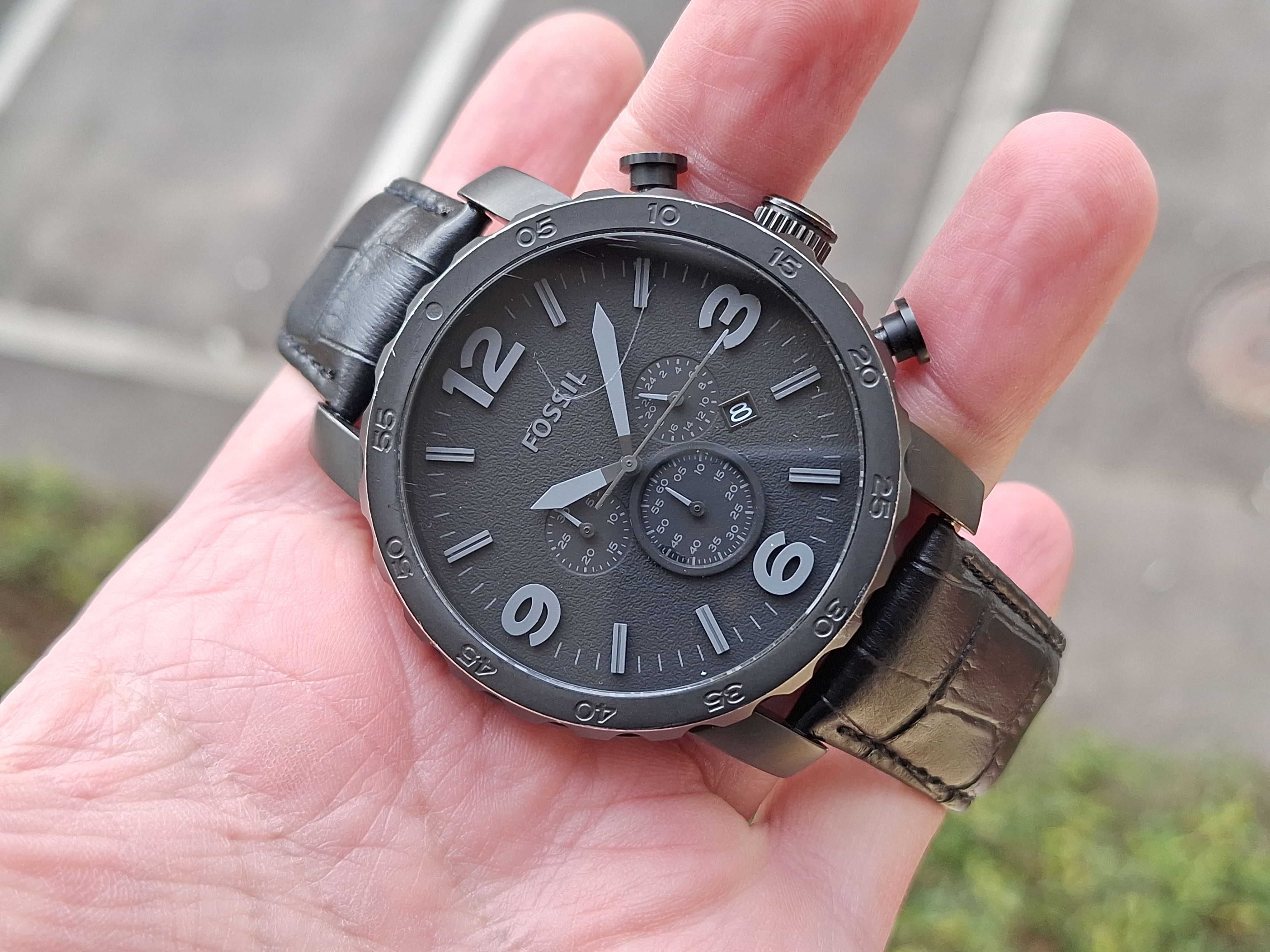 Ceas Fossil Black Cronograf