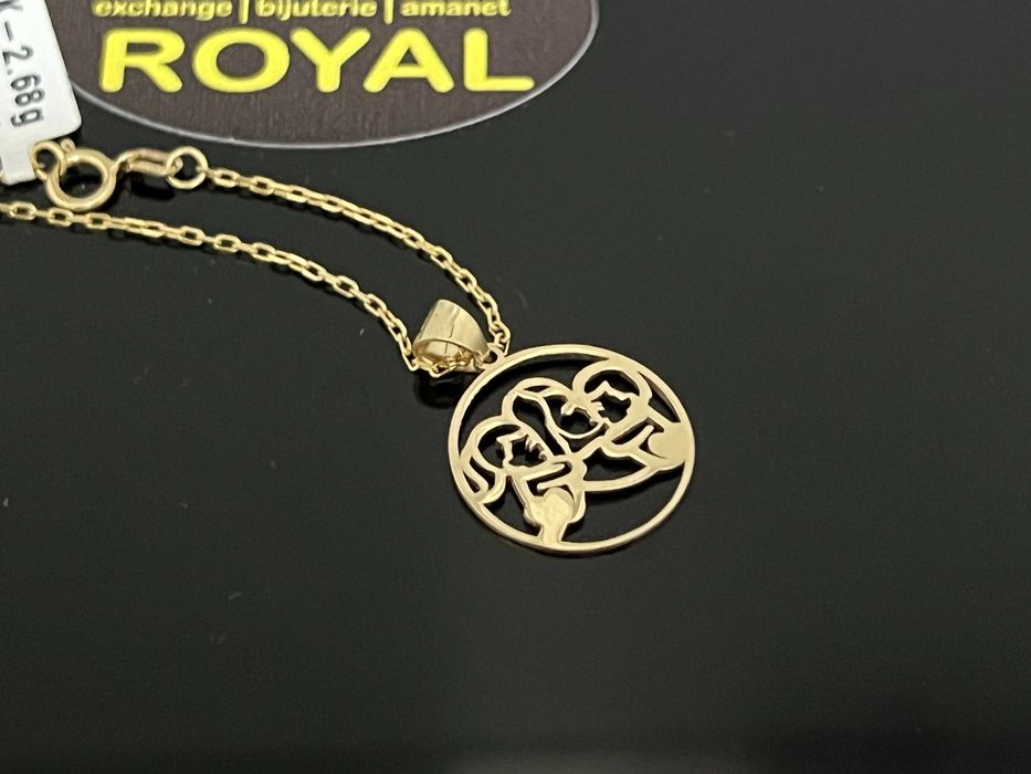 Bijuteria Royal CB : Lănțișor damă aur 14k 2,68 grame