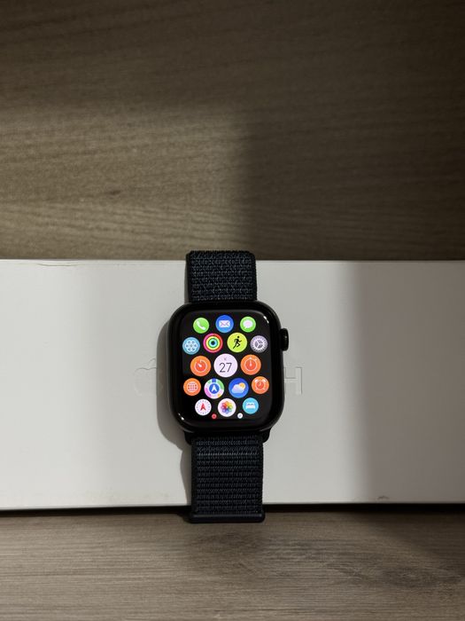 APPLE Watch 10 GPS 42mm Jet Black Case Ink Sport Loop