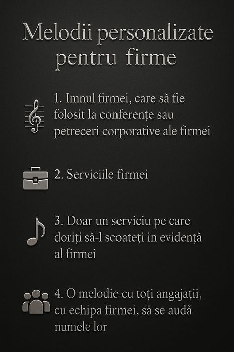 BACIO MUSIC - OFERTE de Muzica personalizata pentru oricine
