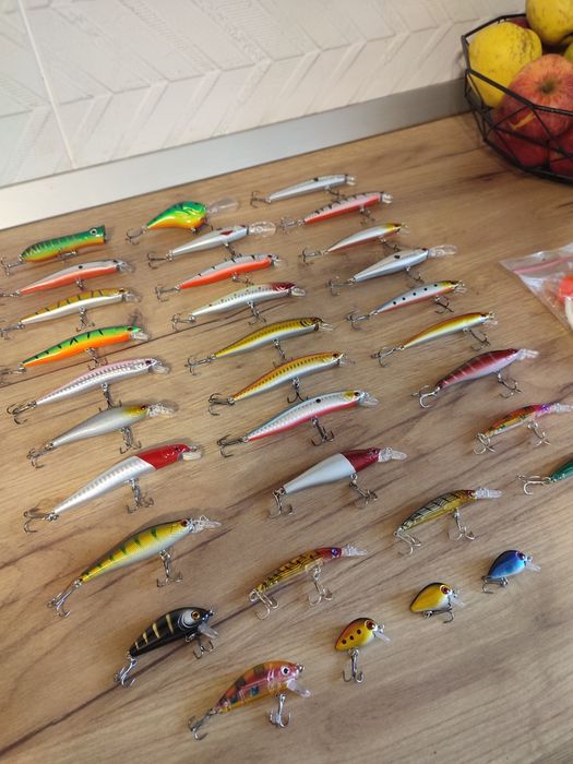 Set voblere noi spinning si naluci soft