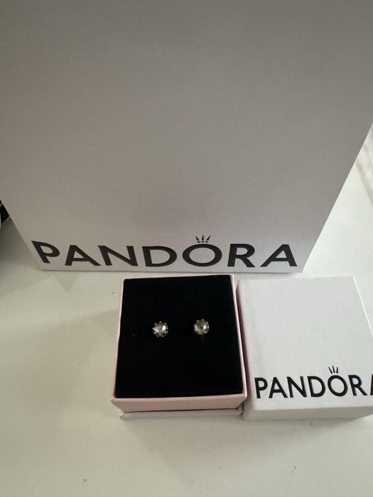 Обеци Pandora-сертификат, торбичка