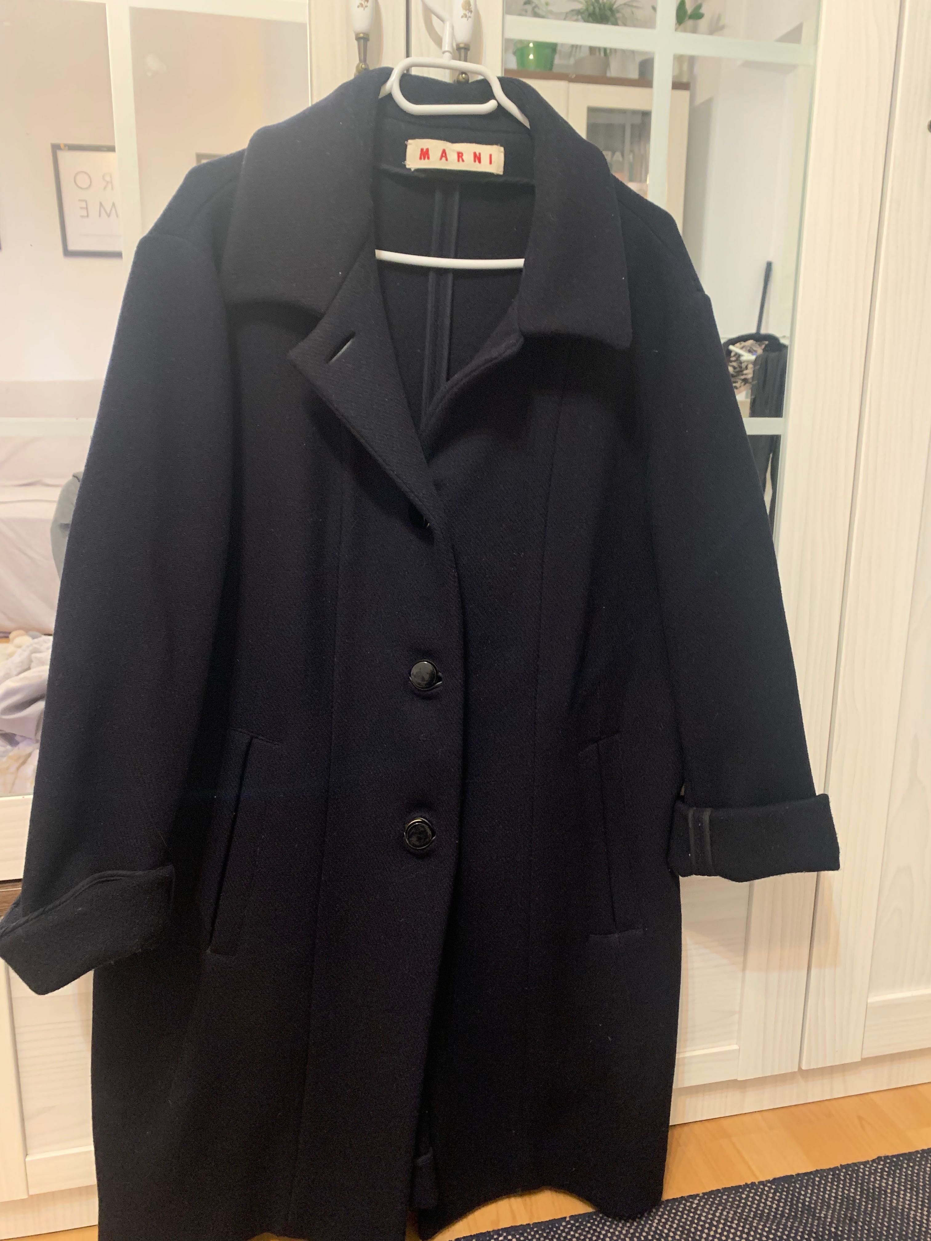 Vand palton Marni de designer 90% lana