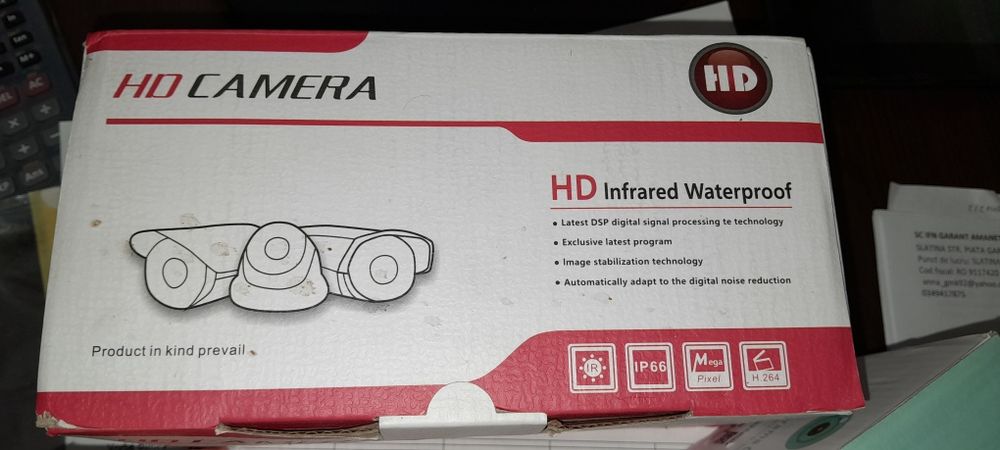 3 camere de supraveghere noi diferite  la jumatate de preț