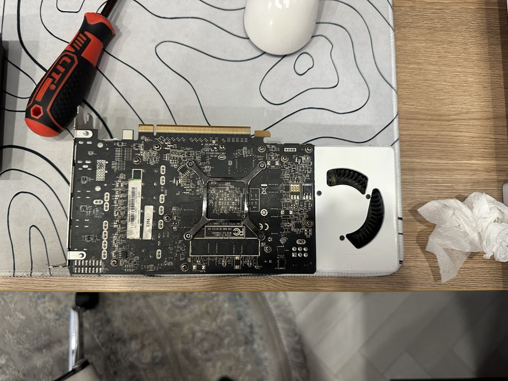 Rx570 radeon белая кастомная