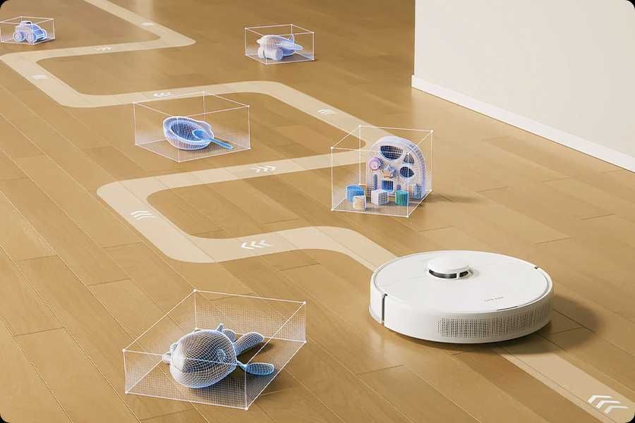 Робот-пылесос Xiaomi Dreame Robot Vacuum Cleaner F10 (EU, белый)