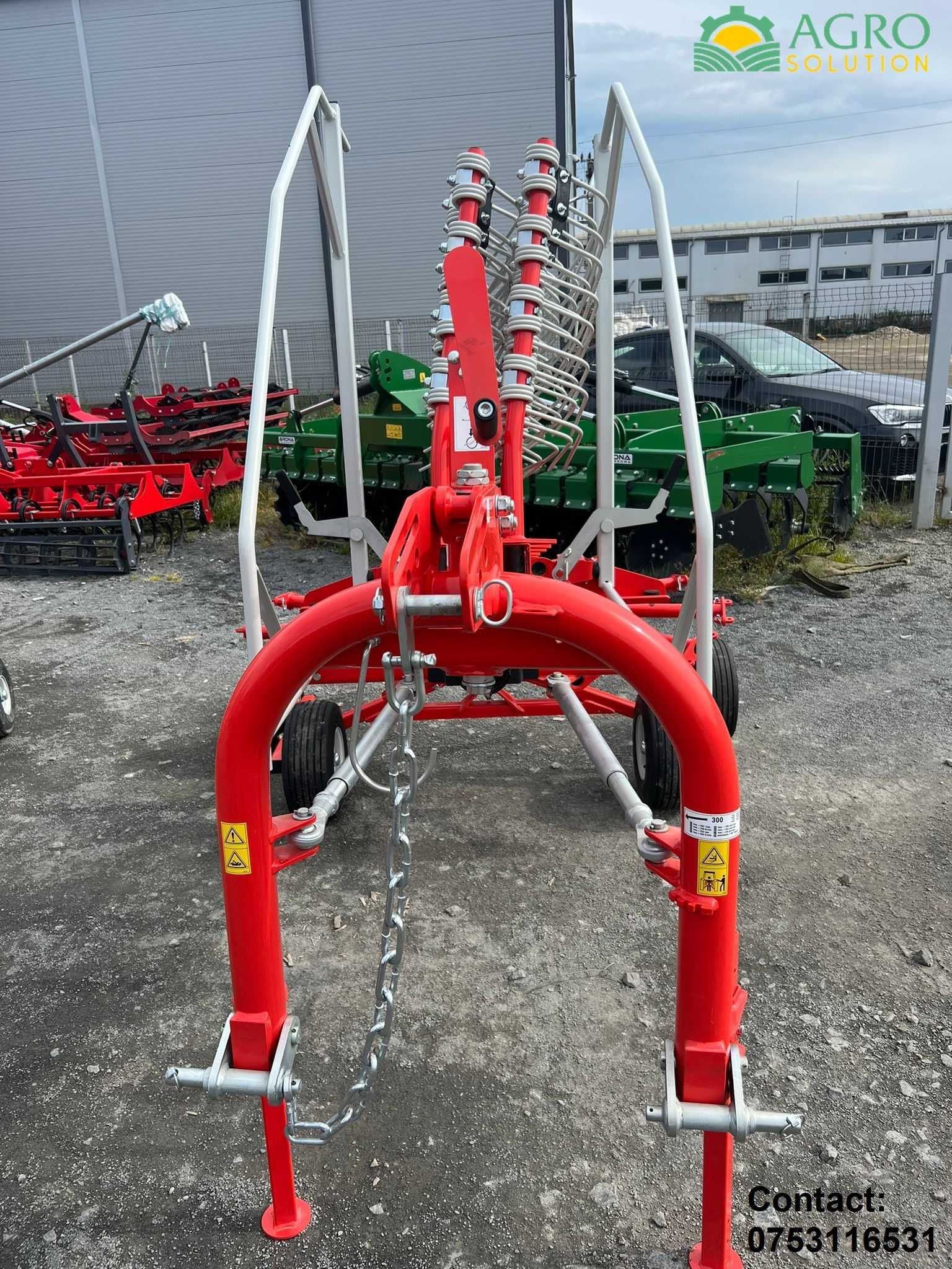 Grebla de adunat rotativa GOLIA PRO 350 / 410 TANDEM - MASCHIO