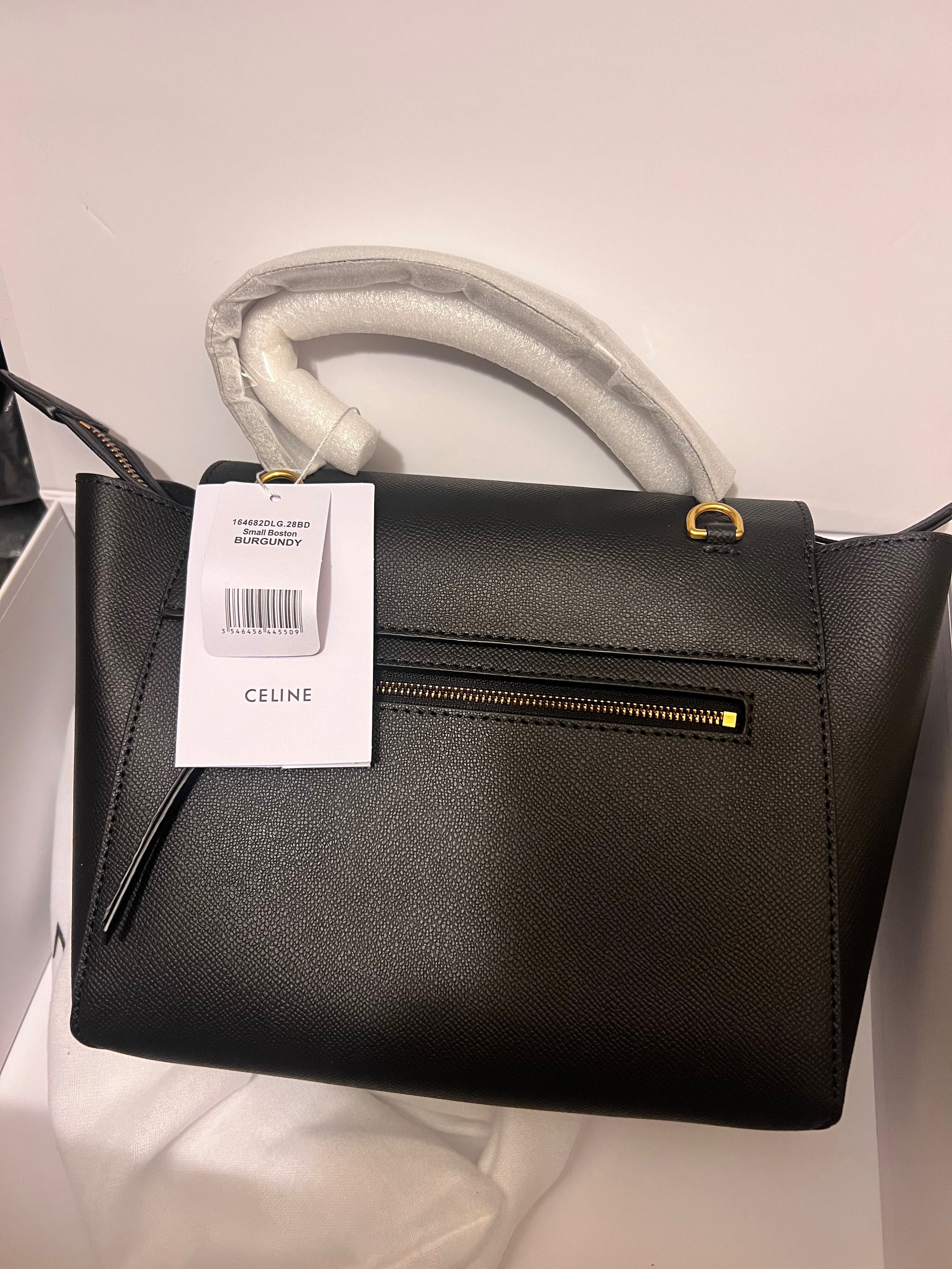 Кожена чанта celine