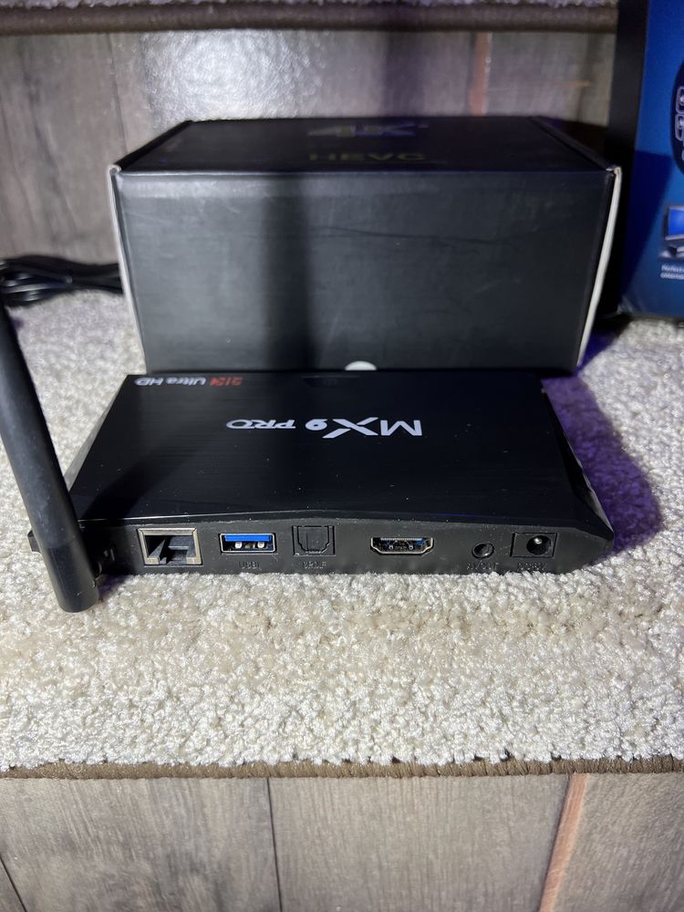 Mini PC TV Box MX9 Pro, 4K, Quad-Core, tip Chromecast