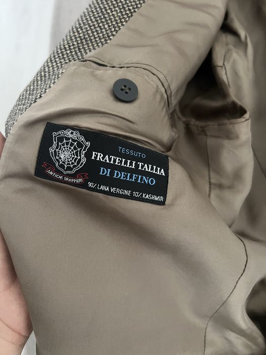 Sacou lână si cașmir Fratelli Tallia di Delfino