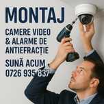 Prestari Servicii Montaj Camere video, sisteme de alaram