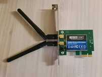 Wifi pcie x1 карта с 2 антени