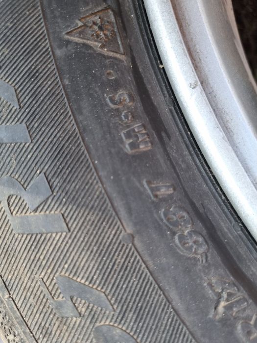 Set jante+cauciucuri Dacia R15