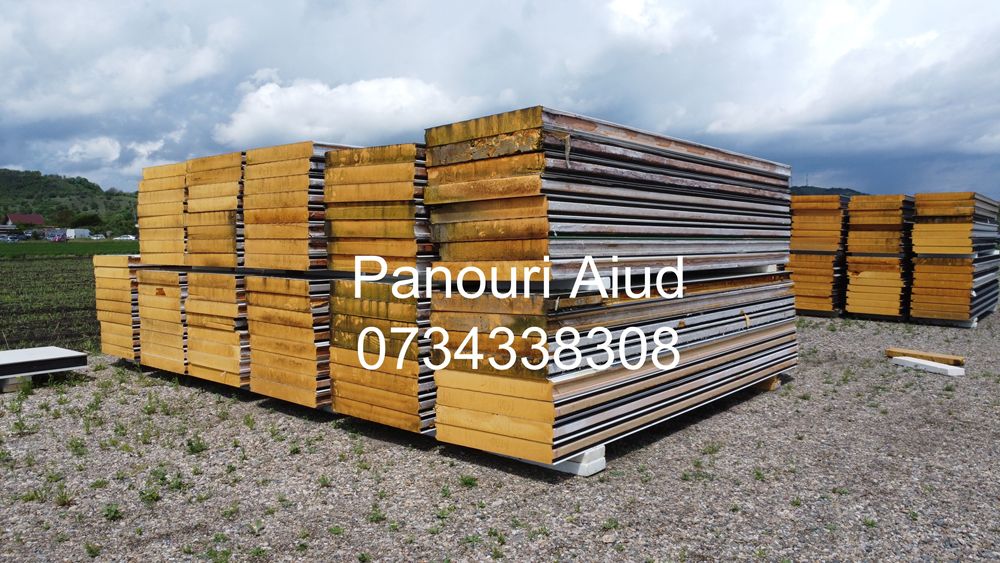 Panouri termoizolante tip sandwich 12-16cm - direct din depozit