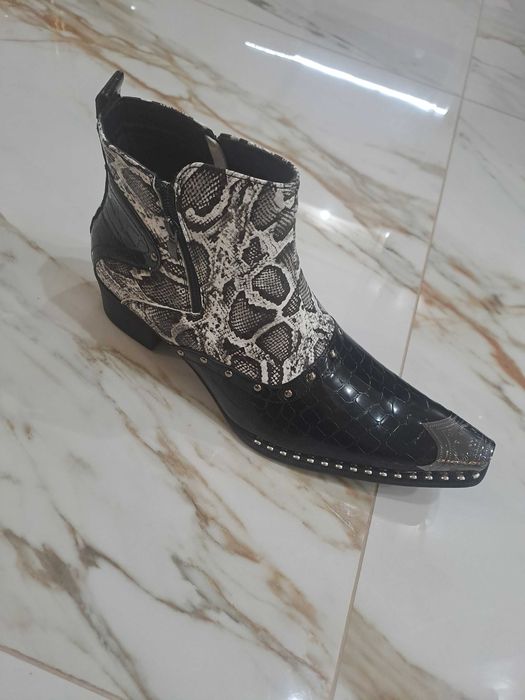 Мъжки кожени боти