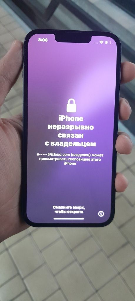 Iphone 13 ideal clean icloud holatda